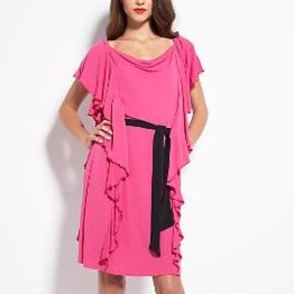 DIANE von FURSTENBERG HAZELLE PINK DRESS - US 6